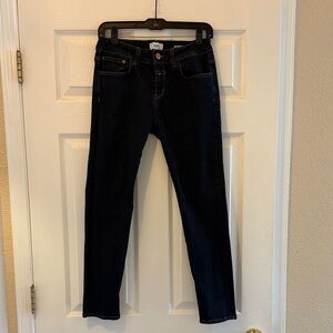 Closed Italian Women's Skinny Jeans in Dark Indigo Size 28
